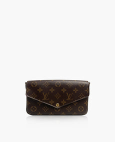 Louis Vuitton Pochette Félicie Monogram Fuchsia Pink