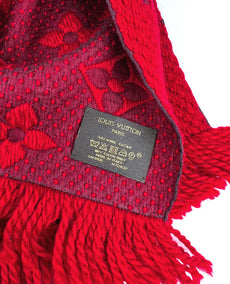 Louis Vuitton Logomania Ruby Scarf