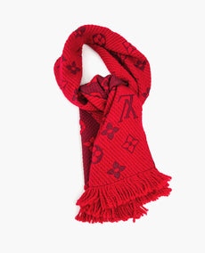 Louis Vuitton Logomania Ruby Scarf