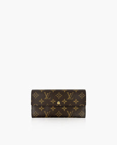 Louis Vuitton Monogram Sarah Long Wallet