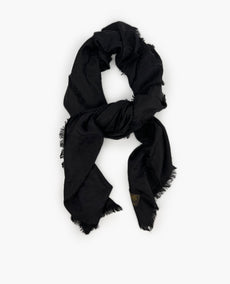 Louis Vuitton Monogram Shawl Black