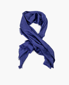 Louis Vuitton Monogram Shawl Dark Blue