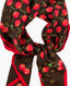 Louis Vuitton x Takashi Murakami Monogram Cherry Silk Scarf