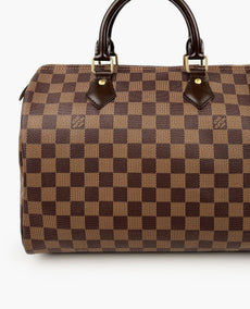 Louis Vuitton Speedy 30 Damier Ebene