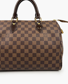 Louis Vuitton Speedy 30 Damier Ebene