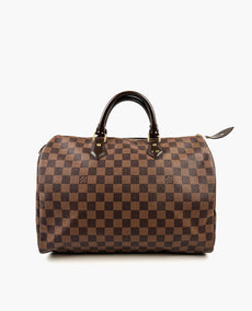 Louis Vuitton Speedy 35 Damier Ebene