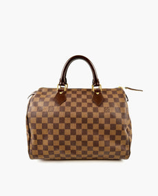 Louis Vuitton Speedy 30 Damier Ebene