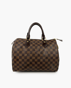 Louis Vuitton Speedy 30 Damier Ebene