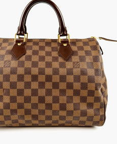 Louis Vuitton Speedy 30 Damier Ebene