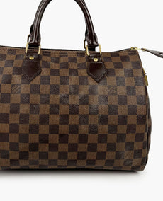 Louis Vuitton Speedy 30 Damier Ebene