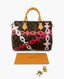 Louis Vuitton Bay Rose Ballerine Poppy Limited Edition Chain Flower Speedy 30 laukku