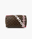 Louis Vuitton Bay Rose Ballerine Poppy Limited Edition Chain Flower Speedy 30 laukku