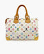 Louis Vuitton Speedy 30 Multicolor White