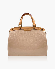 Louis Vuitton Baby Pink Monogrammi Vernis Brea GM