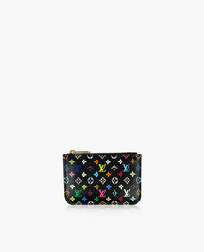 Louis Vuitton Key Pouch Multicolor Monogram