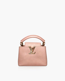 Louis Vuitton Capucines Mini Rose Poudre Pink