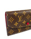 Louis Vuitton Emilie Wallet Monogram Fuchsia