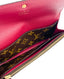 Louis Vuitton Emilie Wallet Monogram Fuchsia