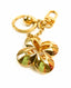 Louis Vuitton Gold-tone Flower Logo Key Charm