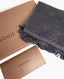 Louis Vuitton Logomania Anthracite Black Scarf