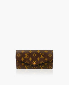 Louis Vuitton Monogram Wallet Sarah Coquelicot