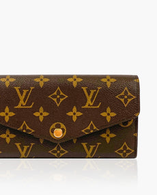 Louis Vuitton Monogram Wallet Sarah Coquelicot