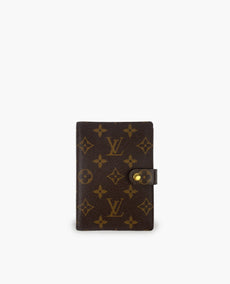 Louis Vuitton Small Ring Agenda Cover Monogram