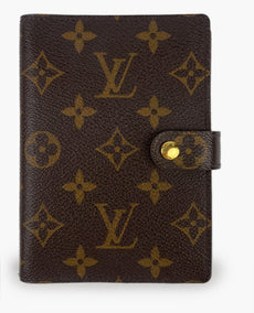 Louis Vuitton Small Ring Agenda Cover Monogram