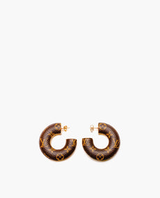 Louis Vuitton Wild V Hoop Earrings