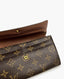 Louis Vuitton Monogram Sarah Long Wallet