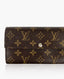 Louis Vuitton Monogram Sarah Long Wallet