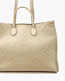 Louis Vuitton Onthego GM Tote Bag Monogram Empreinte