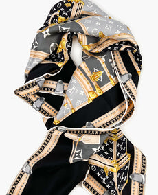 Louis Vuitton Let's Go Square 90 Scarf