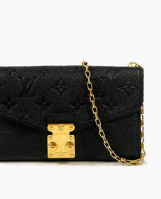 Louis Vuitton St Germain Black Monogram Empreinte