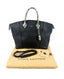 Louis Vuitton Python Soft Lockit MM Black Bag