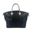 Louis Vuitton Python Soft Lockit MM Black Bag