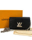 Louis Vuitton Twist Chain Wallet Black