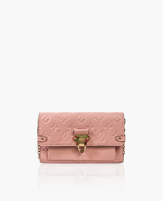 Louis Vuitton Empreinte Vavin Chain Wallet Rose Poudre