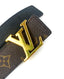 Louis Vuitton Iconic Monogram Reversible Belt 90 Black