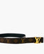 Louis Vuitton Iconic Monogram Reversible Belt 90 Black