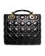 Dior Lady Black Cannage Lambskin Medium