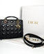 Dior Lady Black Cannage Lambskin Medium