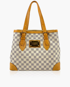 Louis Vuitton Hampstead Tote MM Damier Azur