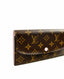 Louis Vuitton Emilie Wallet Monogram Rose Ballerine