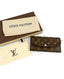 Louis Vuitton Emilie Wallet Monogram Rose Ballerine