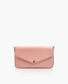 Louis Vuitton Felicie Pochette Epi Rose Ballerine