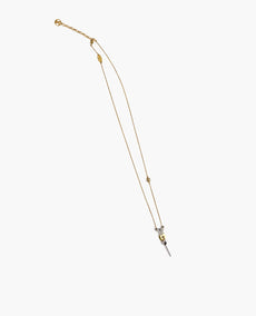 Louis Vuitton Essential V Strass Chain Necklace