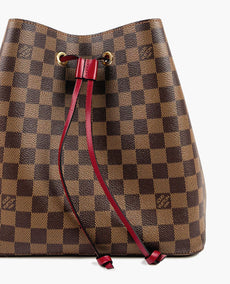 Louis Vuitton NéoNoé Damier Ebene Cherry Berry