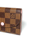 Louis Vuitton Rosalie Coin Purse Damier Ebene Rose Ballerine