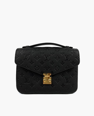 Louis Vuitton Pochette Metis Monogram Empreinte Black